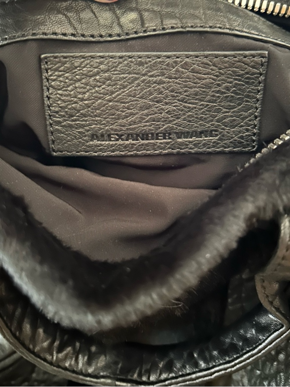 Alexander Wang Rocco Bag w/ Calfhair - Picture 6 of 10